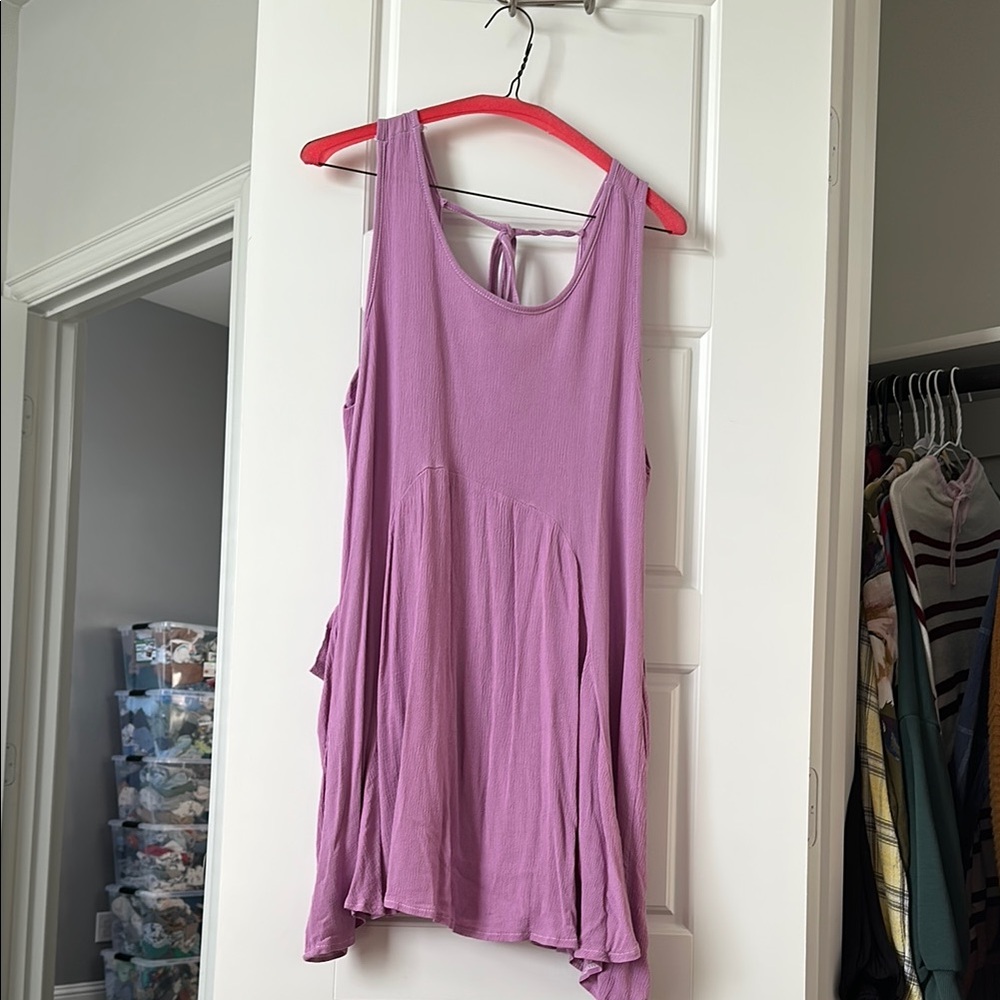 Lavender Sleeveless Women's dress